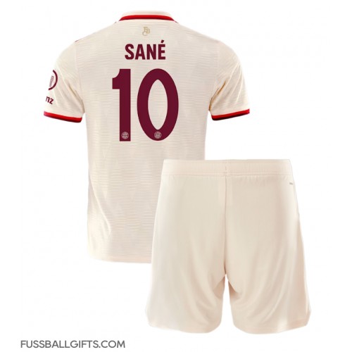 Bayern Munich Leroy Sane #10 Fußballbekleidung 3rd trikot Kinder 2024-25 Kurzarm (+ kurze hosen)